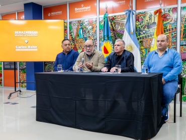 El SOSBA y el Municipio de Berazategui impulsan nuevas instancias de capacitación